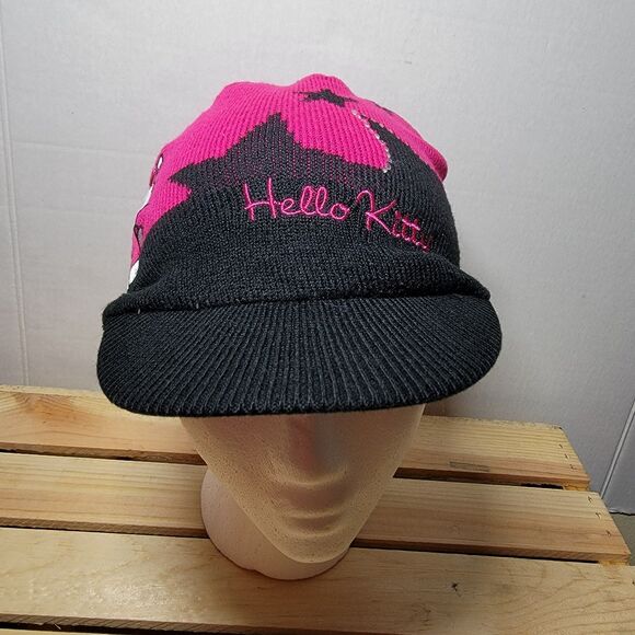 Hello Kitty Knit Rim Hat w/ Bling - Girls - Picture 3 of 6